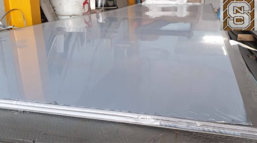 tấm inox 304-2b dày 3mm keo pvc