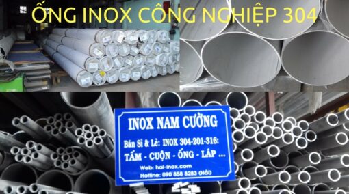 Ống inox công nghiệp 304