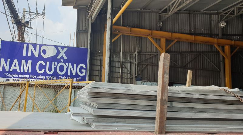 Tấm inox 304 dày 12mm